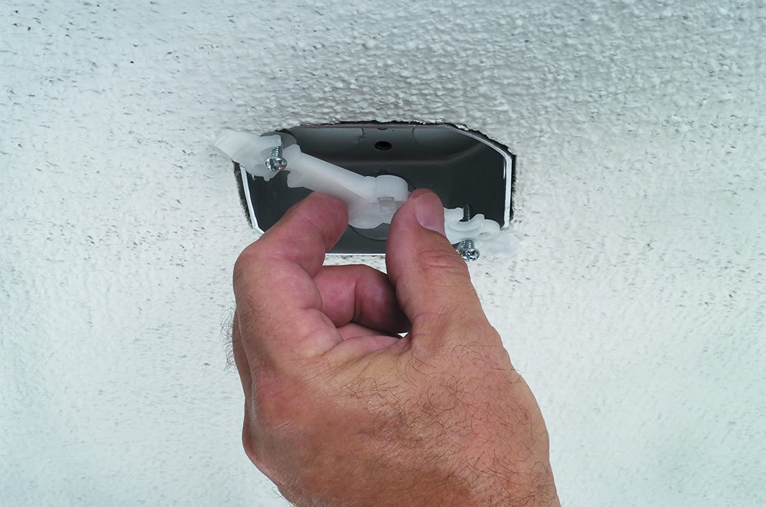 Arlington CP3540  Ceiling Cover Plate for 3-1/2" & 4" Boxes, Paintable, 1 Pack White