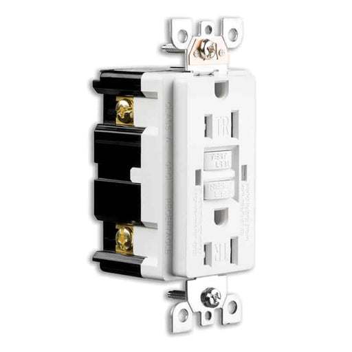 Votatec 15A GFCI(TR) With LED Light White/Black