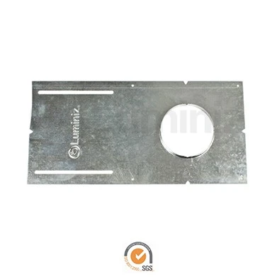 Luminiz 4" Mounting Plate (With Lip) for 4" retrofit housings and 4" Slim Panels Without scales