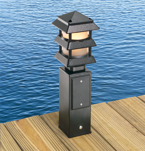 Arlington GPP60B Garden Landscape Light, 40W, Black
