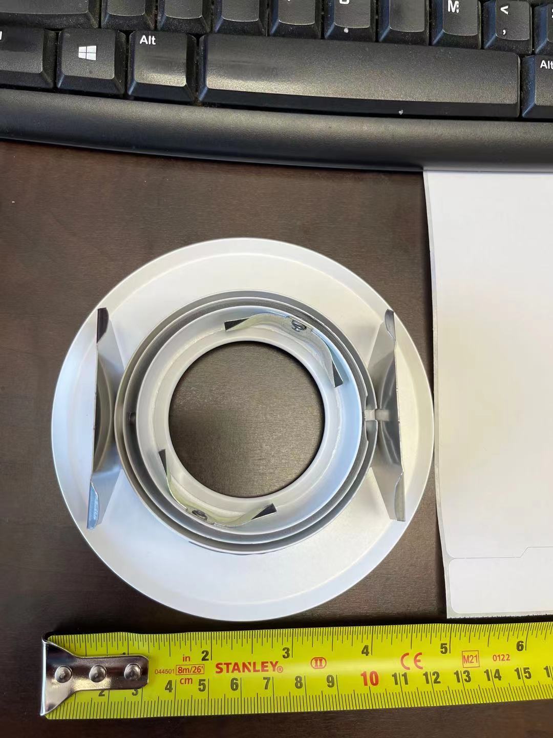 Recessed Lighting 4'' Trim for Par20 Gimbal Design