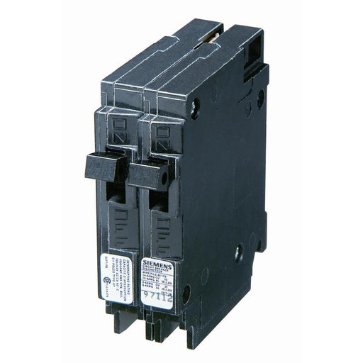 Siemens Q2020NC Tandem 20/20 Amp Single Pole Circuit Breaker