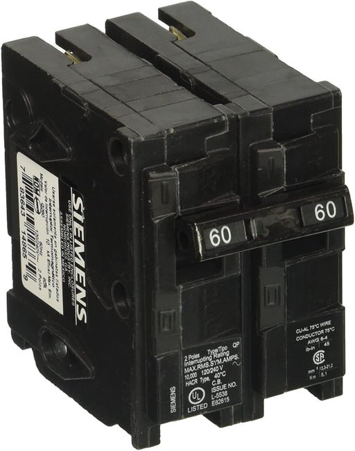 Siemens Q260 60-Amp Double Pole Type QP Circuit Breaker