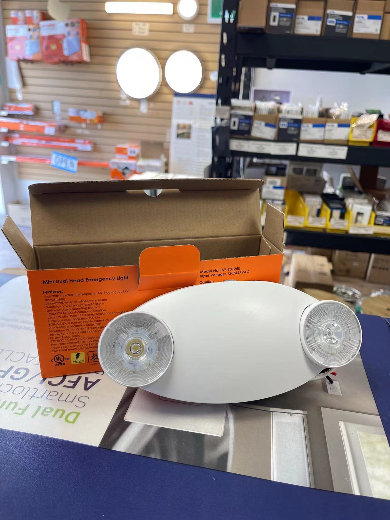 Votatec Mini Dual Head Emergency Light