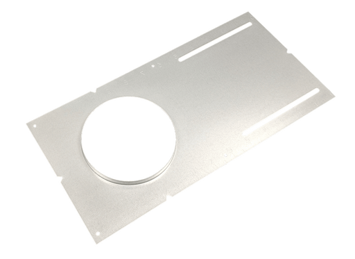 4" Mounting Plate (With Lip) for 4" retrofit housings and 4" Slim Panels With scales - Consavvy