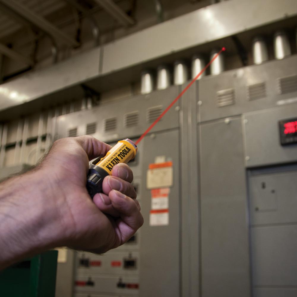 Klein Tools Ncvt-5A Dual-Range Non-Contact Voltage Tester with Laser Pointer