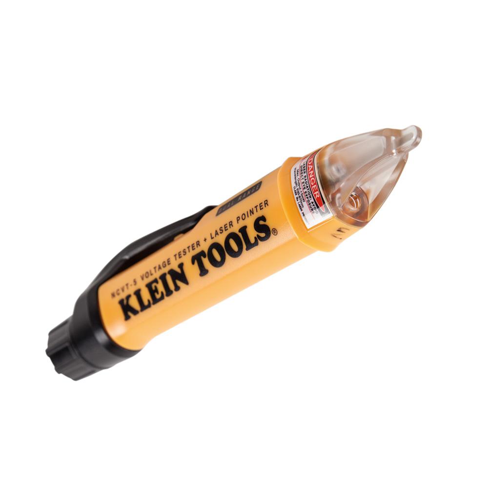 Klein Tools Ncvt-5A Dual-Range Non-Contact Voltage Tester with Laser Pointer