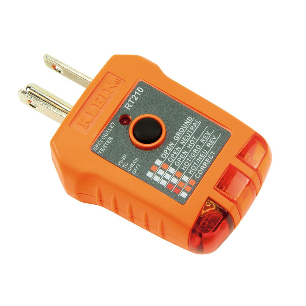 Klein Tools RT210 GFCI Outlet Tester