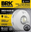 BRK SMCO110LED-AC Smoke and Carbon Monoxide Alarm with LED Strobe Hardwired 10-Year Battery Backup