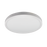 Reno Lighting 15" Slim Surface Round Slim Flush Mount 30W | 2000Lm | Selectable CCT 27/30/35/40/50K | 120V | White /Brushed Nickel