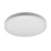 Reno Lighting 19" Slim Surface Round Slim Flush Mount 35W | 2200Lm | Selectable CCT 27/30/35/40/50K | 120V | White /Brushed Nickel