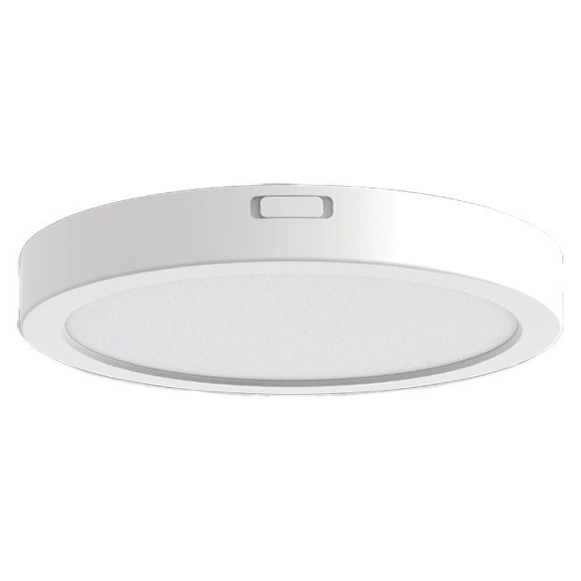 Votatec 19″ Slim Flush Mount  5CCT & Wattage Adjustable White & Black