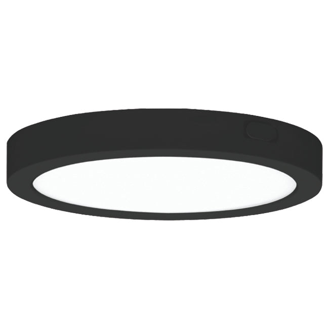 Votatec 19″ Slim Flush Mount  5CCT & Wattage Adjustable White & Black