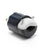 Leviton 2411, Locking Plug, 20 Amp, 125/250 Volt, 3 Pole 4 Wire Industrial Grade, Black & White