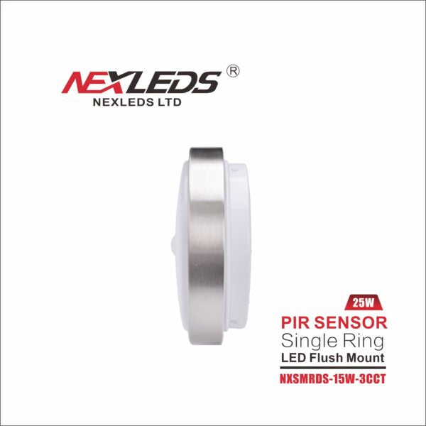 Nexleds 4 inch Single Ring Led Ceiling Light With Sensor 3CCT