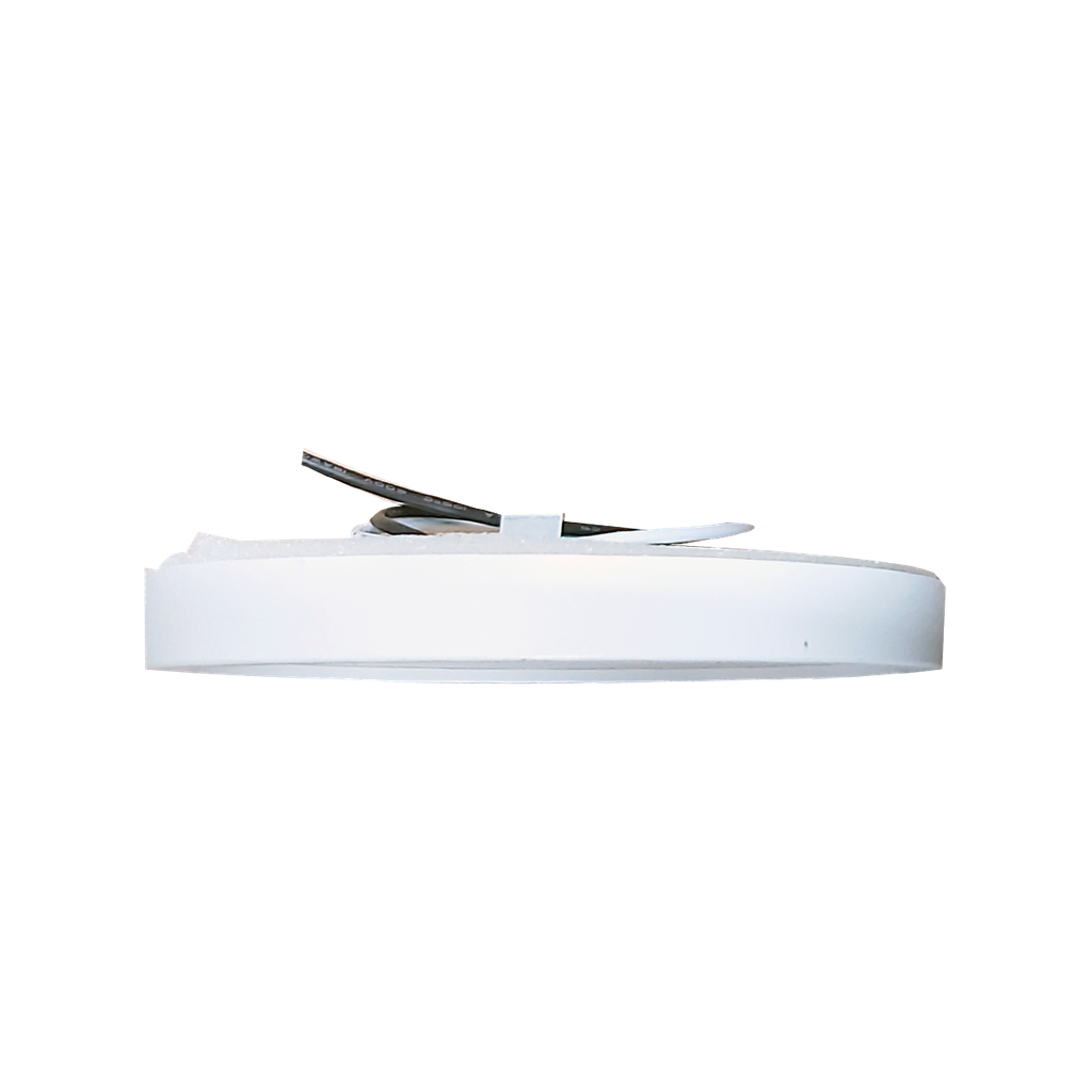 Reno Lighting 5" Slim Surface Round Slim Flush Mount 10W | 600Lm | Selectable CCT 27/30/35/40/50K | 120V | White /Black/Brushed Nickel