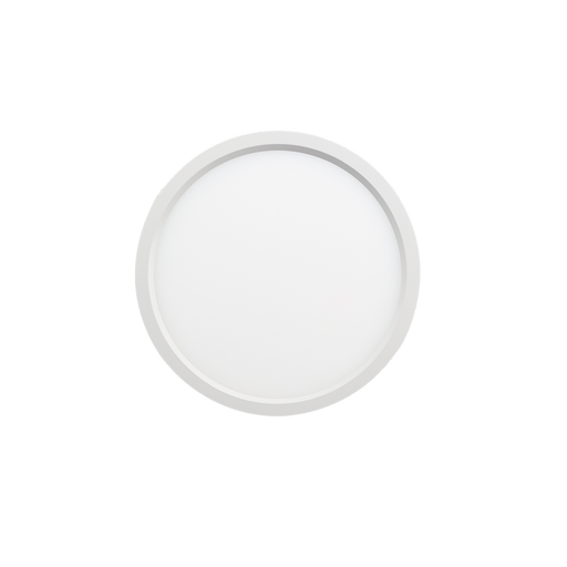 Reno Lighting 7" Slim Surface Round Slim Flush Mount 15W | 900Lm | Selectable CCT 27/30/35/40/50K | 120V | White /Black/Brushed Nickel