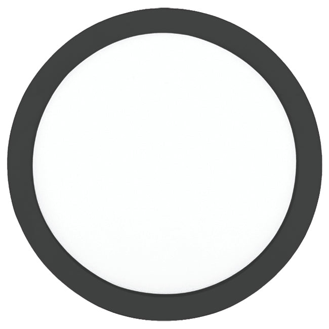 Votatec 7″ Slim Flush Mount 5CCT & Wattage Adjustable, Whit & Black