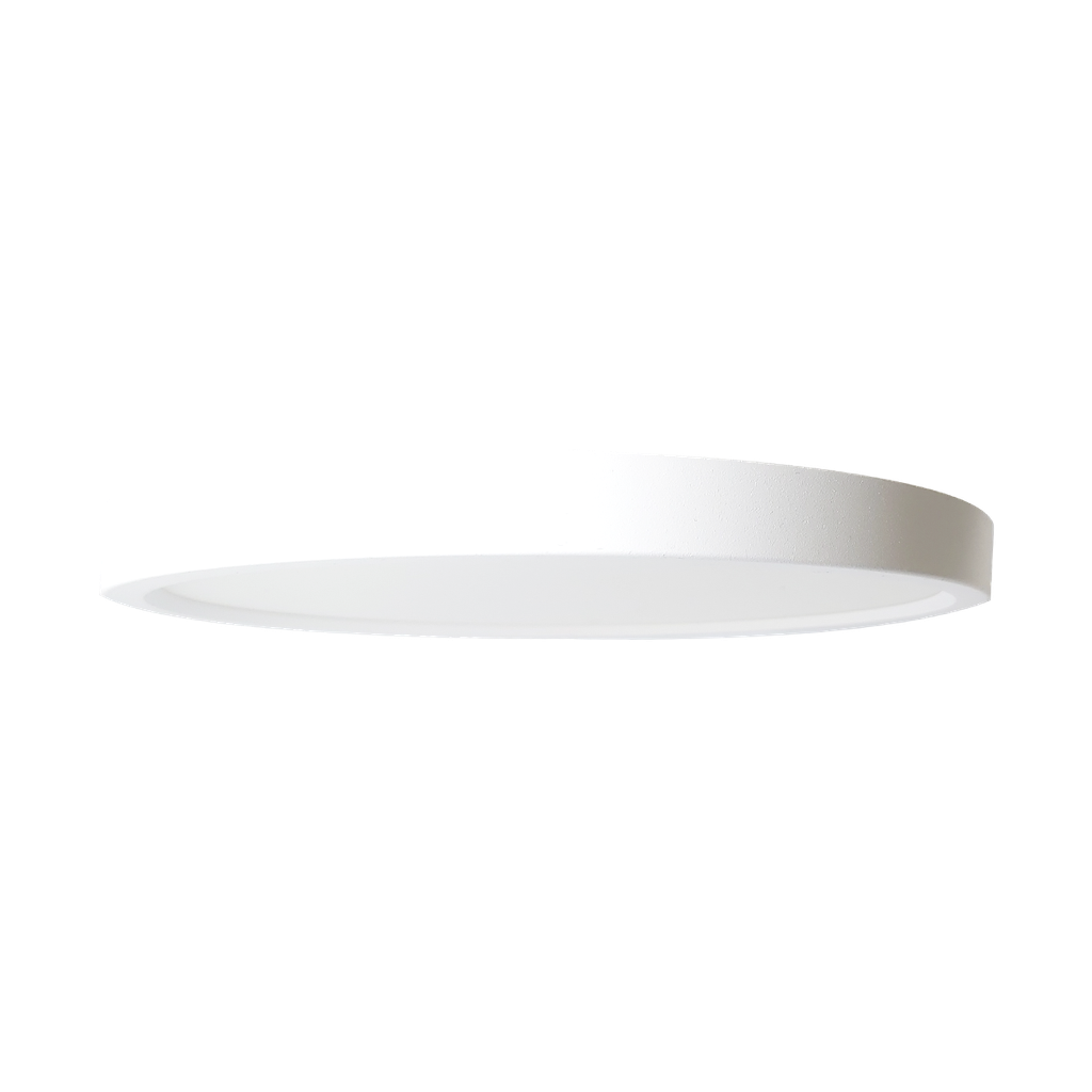 Reno Lighting 7" Slim Surface Round Slim Flush Mount 15W | 900Lm | Selectable CCT 27/30/35/40/50K | 120V | White /Black/Brushed Nickel