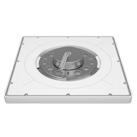 Votatec 7″ Square Slim Flush Mount  3Way CCT White & Black
