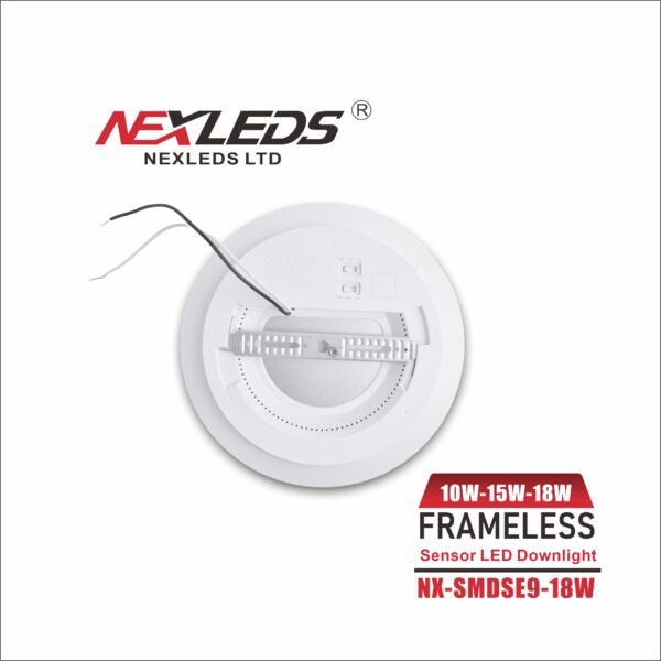Nexleds 9 inch frameless sensor ceiling light IP45 3CCT