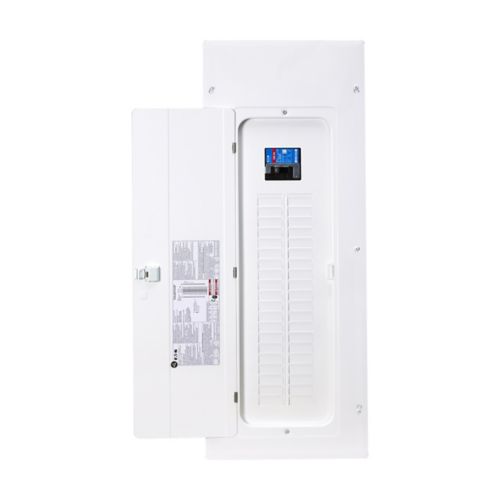 Eaton BR main breaker loadcenter, 40 ckt, 200 amp, main breaker, single phase, white for Canada, CBRPM240