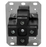 Hubbell Receptacle For EV, HBL9450A Straight Blade Heavy Duty Specification Grade Single Flush Receptacle, 50 Amp, 125/250VAC, 3 Pole, 4 Wire, Black, 9450A