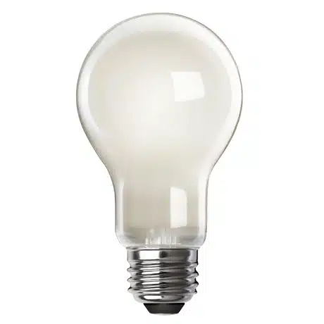 Votatec A19 Milky Filament LED Bulb,E26 8W 800Lm, Single Colour 3000K