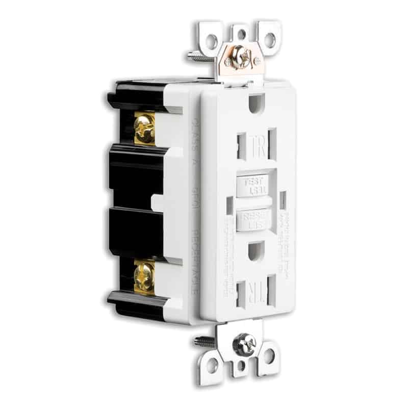 Votatec 20A GFCI(TR) With LED Light White/Black