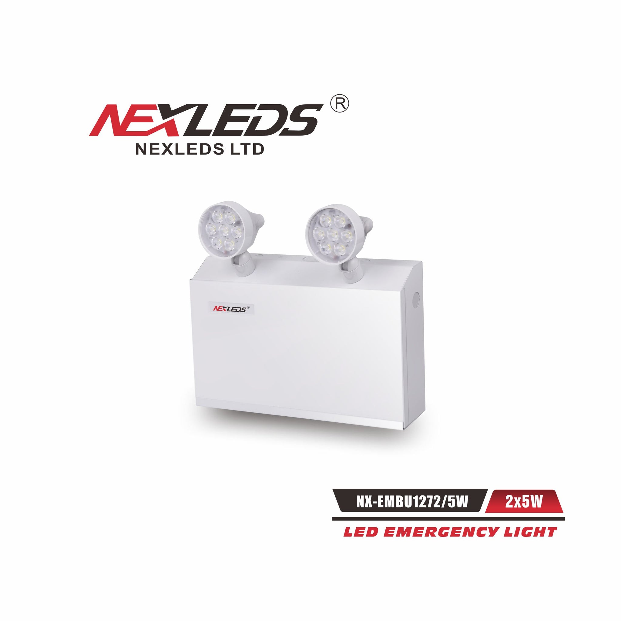 Nexleds 72W Battery Unit with 5W LED Heads