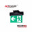 Nexleds LED EDGE-LIT Slim Exit Sign Black