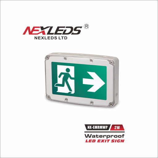 Nexleds Waterproof LED Exit Sign