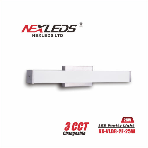 NEXLEDS LED Vanity Light 2FT Brushed Nickel