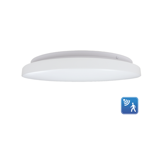Reno Lighting 10"&13"&15" Flushmount Fixture with Integrated Microwave Sensor | Selectable Wattage | Selectable CCT 27/30/35/40/50K | 120V | Requires Remote R73004 to Configure Settings