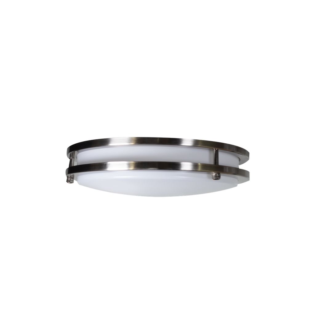 Reno Lighting 12inch&14inch&16inch Slim Double Ring Ceiling Fixture with Integrated Microwave Sensor | Selectable Wattage | Selectable CCT 27/30/35/40/50K | 120V | Requires Remote R73004 to Configure Settings
