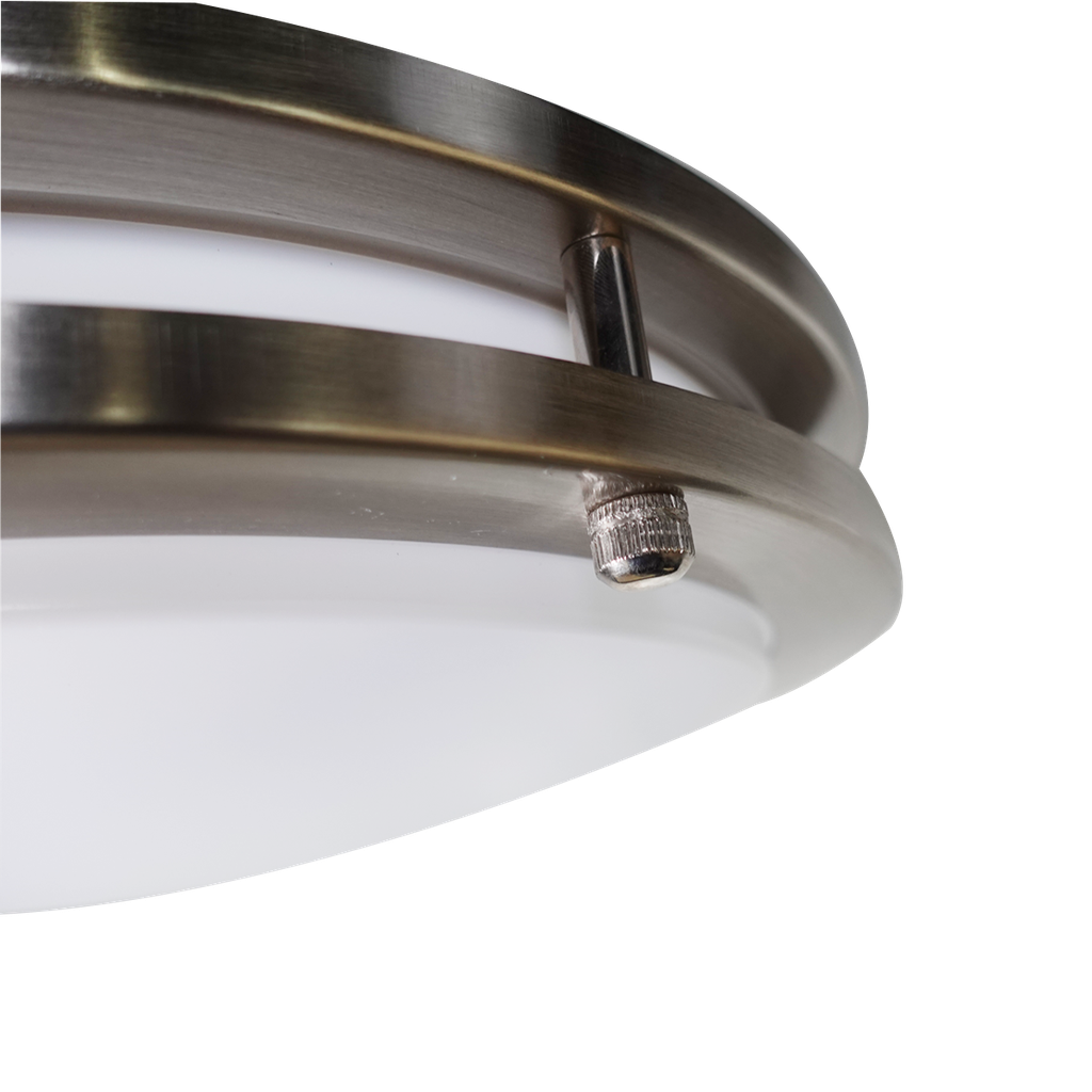 Reno Lighting 12inch&14inch&16inch Slim Double Ring Ceiling Fixture with Integrated Microwave Sensor | Selectable Wattage | Selectable CCT 27/30/35/40/50K | 120V | Requires Remote R73004 to Configure Settings