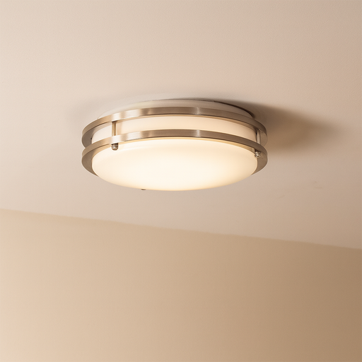 Reno Lighting 10inch&12inch&14inch&16inch Slim Double Ring Ceiling Fixture Flush Mount | Selectable Wattage | Selectable CCT 27/30/35/40/50K | 120V |