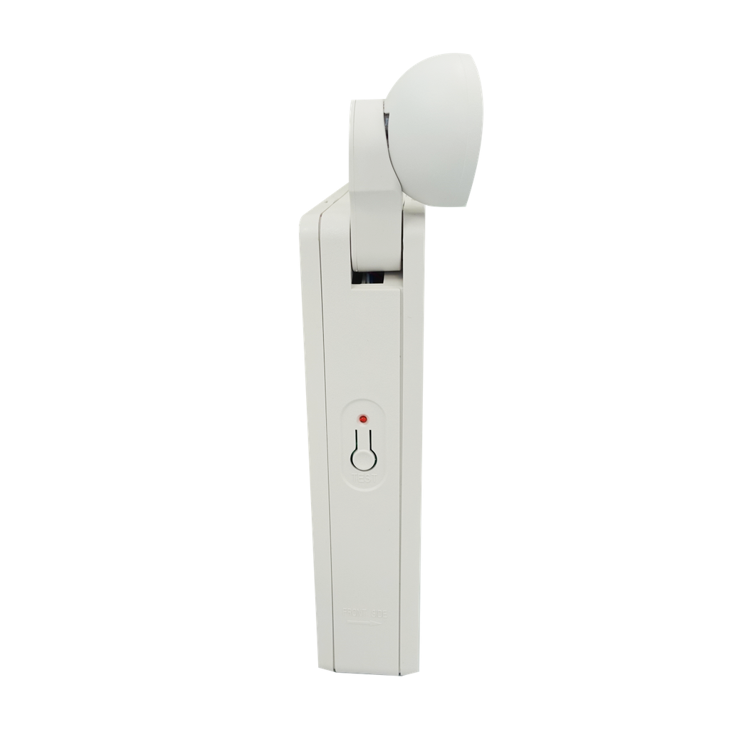 Reno Lighting LED RUNNING MAN COMBO | 120MINS BATTERY BACK UP | 120/277/347VAC | 2 x 2W HEADS | NI-CAD BATTERY