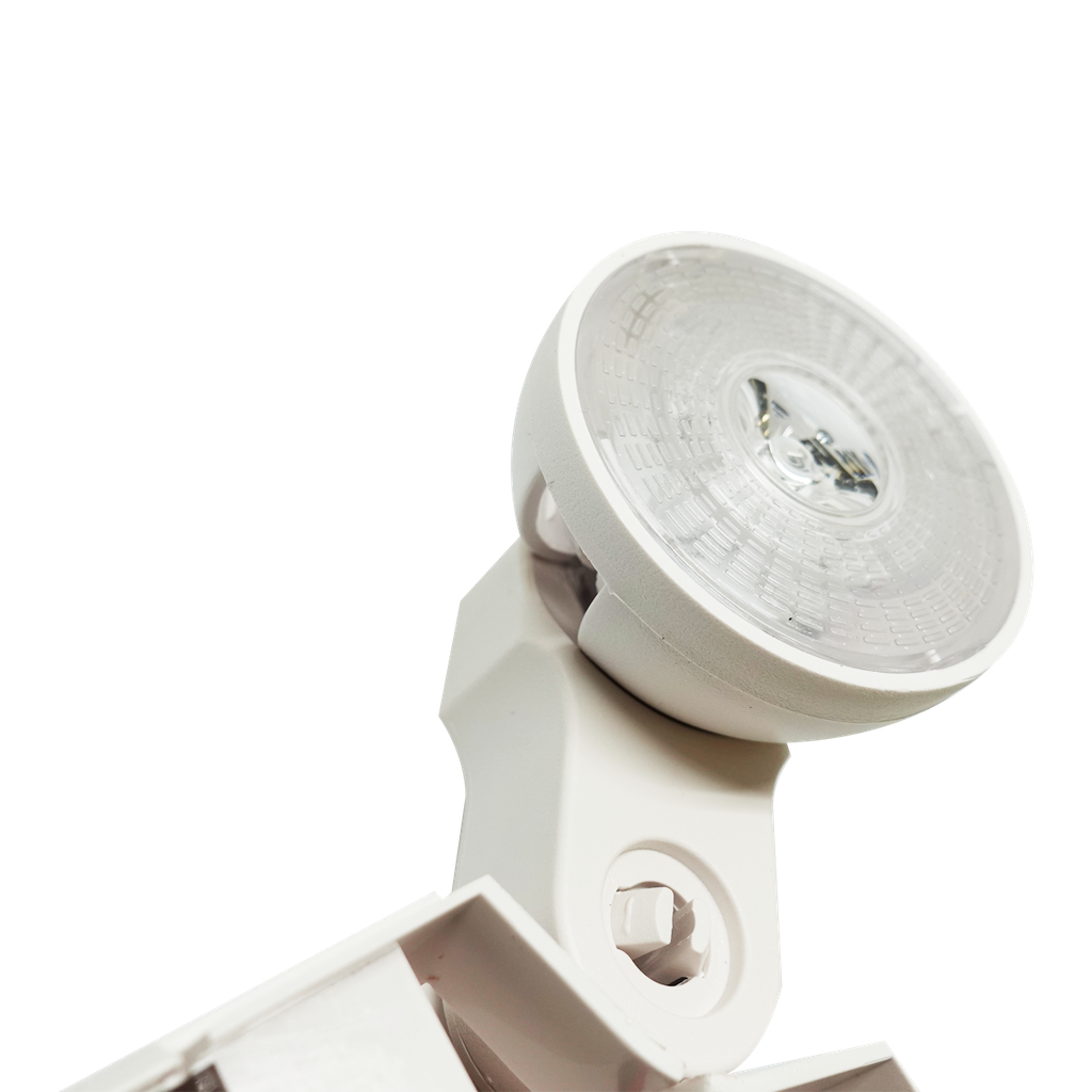Reno Lighting LED RUNNING MAN COMBO | 120MINS BATTERY BACK UP | 120/277/347VAC | 2 x 2W HEADS | NI-CAD BATTERY