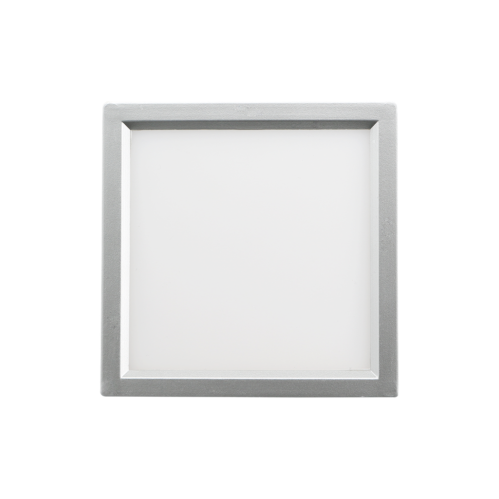 Reno Lighting 5"&7"&9"&12" Slim Surface Square Flush Mount | Selectable CCT 2700K, 3000K, 3500K, 4000K, 5000K | 120V | White/Black/Brushed Nickel |