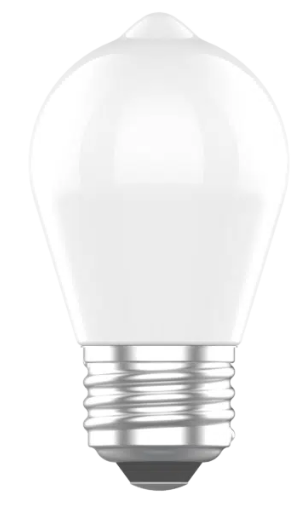 Votatec ST14 Filament Milky LED Bulb,E26 5.5W 600Lm, Single Colour 3000K