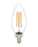 Votatec Filament Candle LED Bulb,E12 3.8W 300Lm, Single Colour(2700K/3000K/4000K/5000K/6000K)
