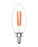 Votatec Filament Candle LED Bulb,E12 5.5W 600Lm, Single Colour(2700K/3000K/4000K/5000K/6000K)