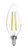 Votatec Filament Candle LED Bulb,E12 9W 1000Lm, Single Colour(3000K/4000K)