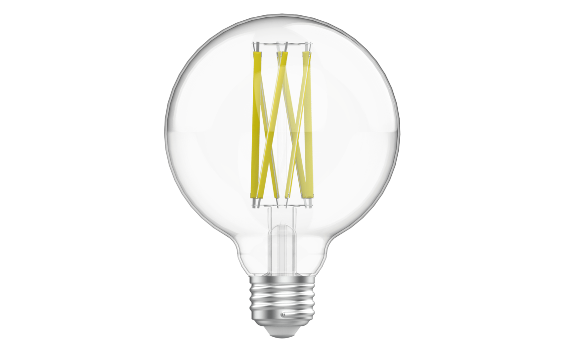 Votatec G30 Filament LED Bulb,E26 9W 1000Lm, Single Colour(3000K/4000K)