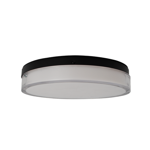 Reno Lighting Decorative Dot Ceiling Flushmount Fixture | Selectable CCT 27/30/35/40/50K | 120V | IP65 Rated | Black&Brushed Nickel Finish |