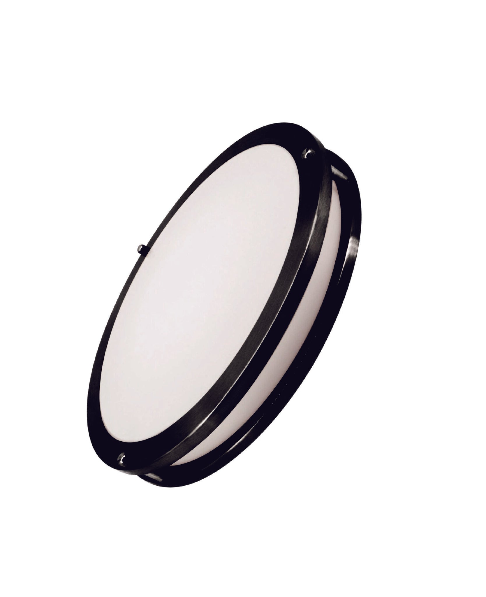 Votatec 12″ 2Ring Slim Flush Mount – 5Way CCT & Power Adjustable Silver/Black