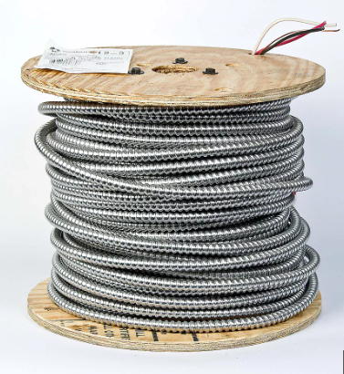 Armored Electrical Cable Copper Electrical Wire AC90 12/3 BX 75m/Roll (Electrical Wire Only Pick Up/ Local Delivery)