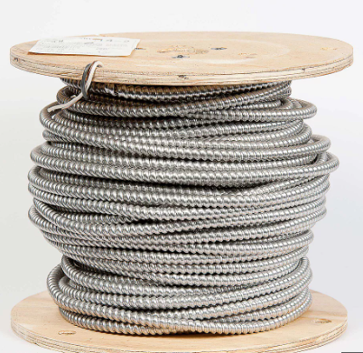 Armored Electrical Cable Copper Electrical Wire AC90 14/2 BX 75m/Roll (Electrical Wire Only Pick Up/ Local Delivery)