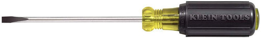 Klein Tools 601-4 3/16-Inch Cabinet-Tip Screwdriver with 4-Inch Round Shank - Consavvy